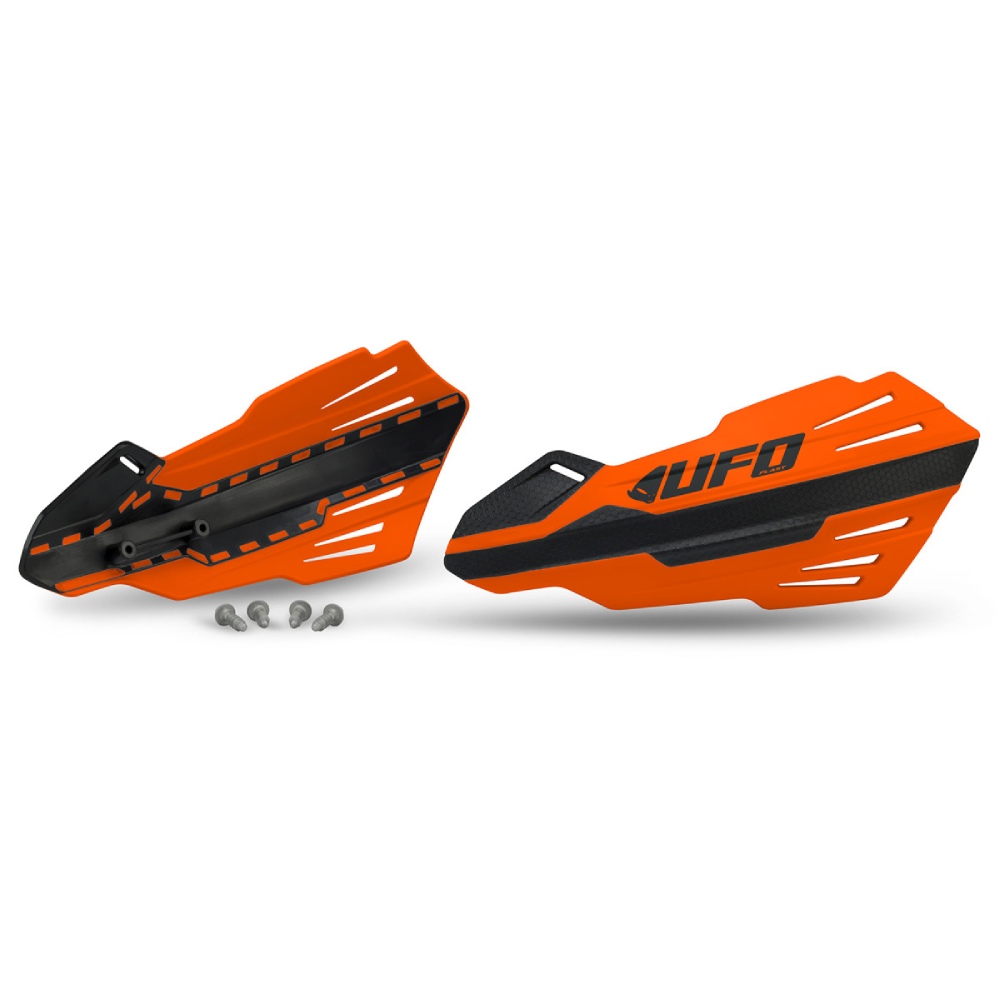 Paar Handschützer UFO MERCURY Für Hebelhalterungen orange Paar Handschützer UFO MERCURY Für Hebelhalterungen orange