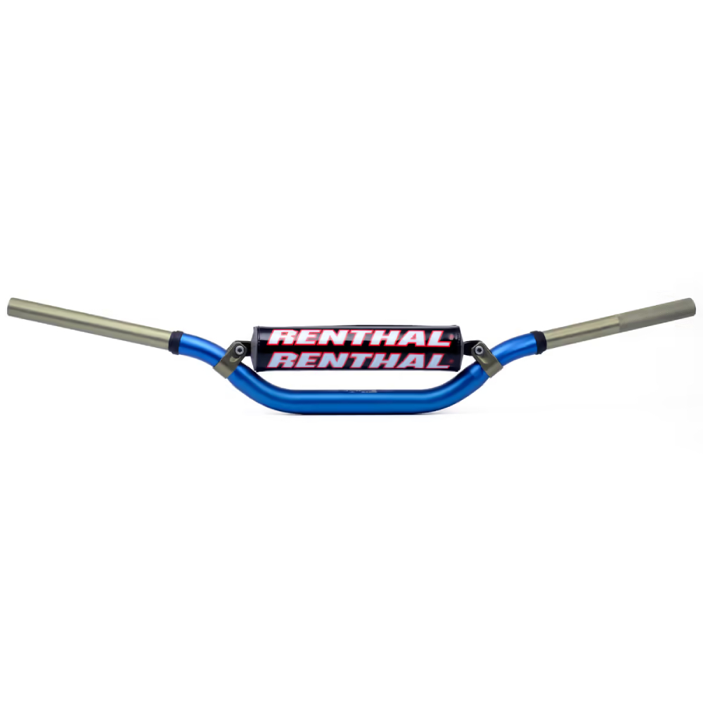 Lenker Renthal 28.6 mm Twinwall Kröpfung RC blau