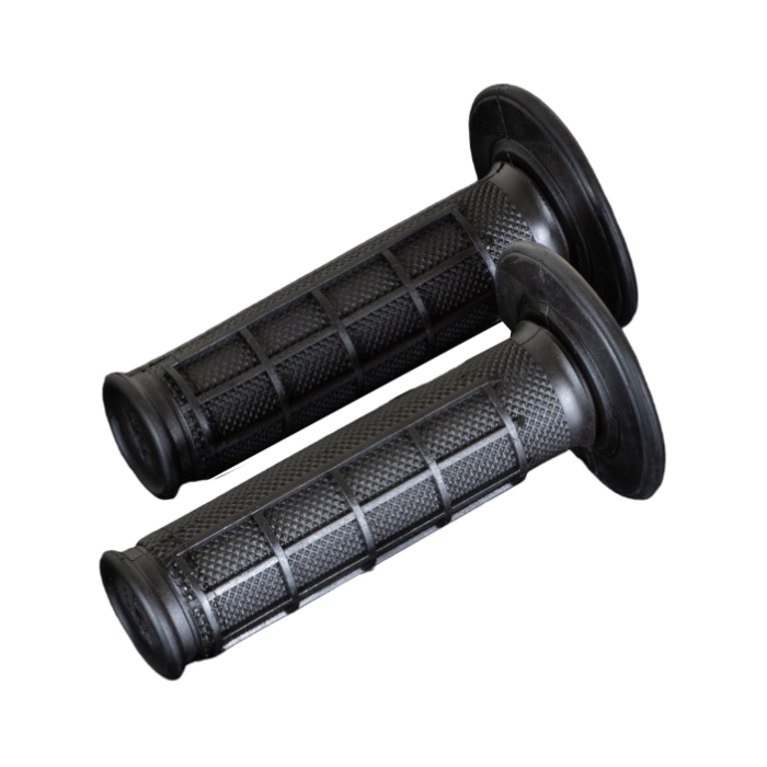 Griffpaar Renthal Dual Half Waffle - schwarz Griffpaar Renthal Dual Half Waffle - schwarz