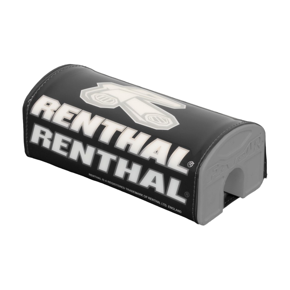 Lenkerpolster Renthal schwarz - Lenker ohne Querstrebe