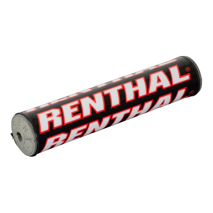 Lenkerpolster Renthal schwarz und rot - Lenker mit Querstrebe