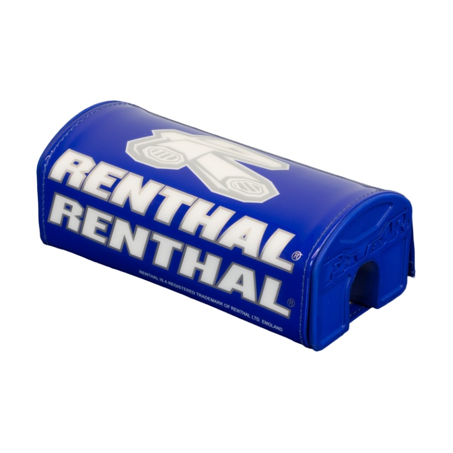 Lenkerpolster Renthal blau - Lenker ohne Querstrebe
