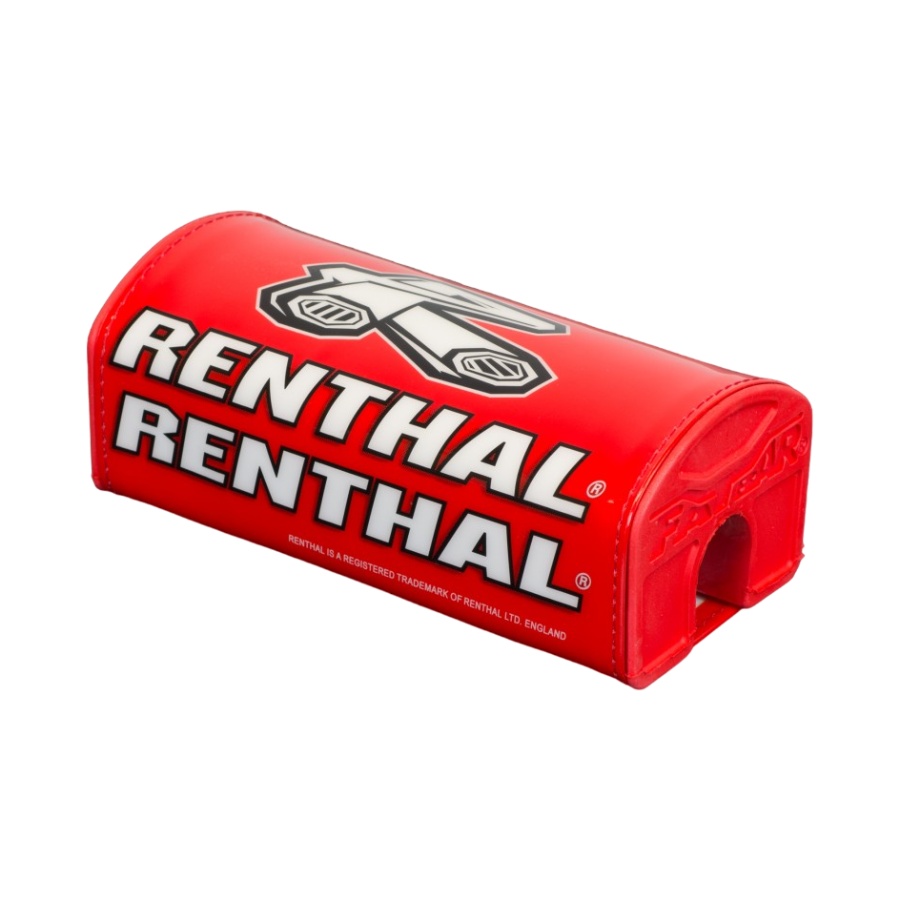 Lenkerpolster Renthal rot - Lenker ohne Querstrebe