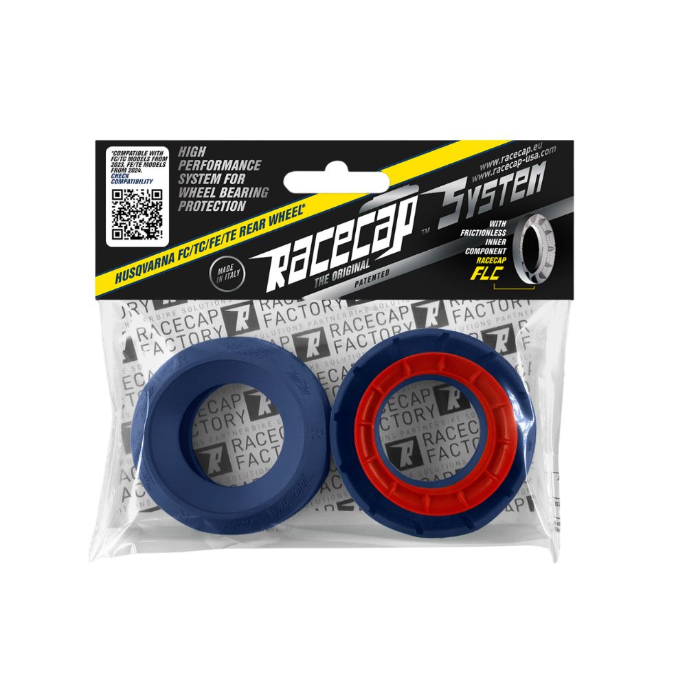 Racecap System Husqvarna 150 TE (24-25) blau hinten RCS22-RB
