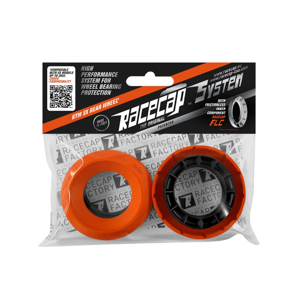 Racecap System Husqvarna 125 TC (16-22) orange hinten RCS25-RA