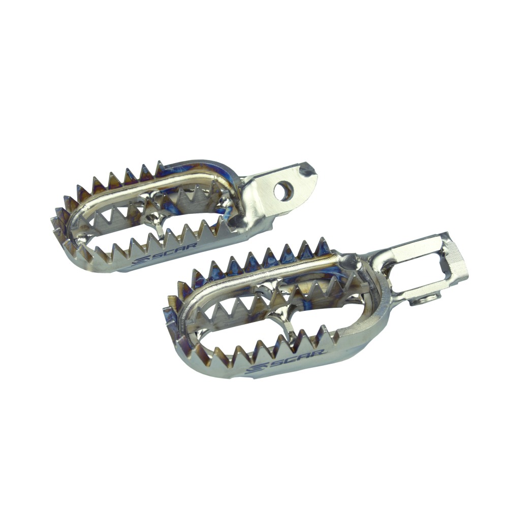 Fußrasten aus Titan Scar KTM 300 EXC (24-26) Gripper S5518