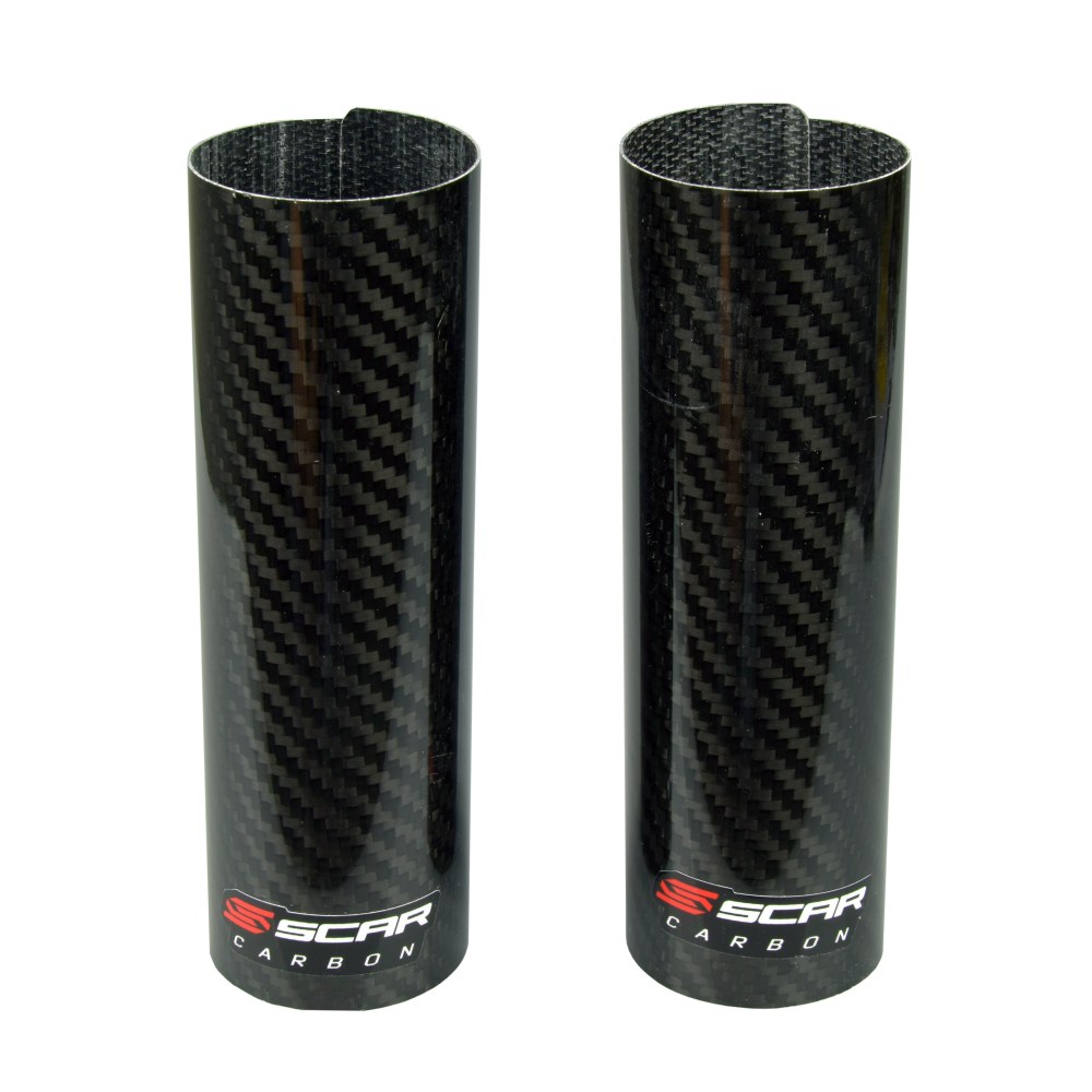 Paar Carbon-Gabelschutz oben 160x52 mm Scar Paar Carbon-Gabelschutz oben 160x52 mm Scar