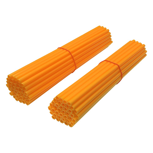 Set mit 80 Speichenhüllen neon-orange Set mit 80 Speichenhüllen neon-orange