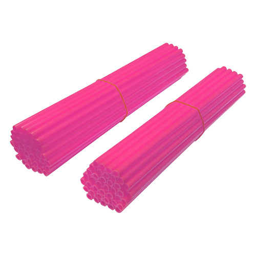 Set mit 80 Speichenhüllen neon-fuchsia Set mit 80 Speichenhüllen neon-fuchsia