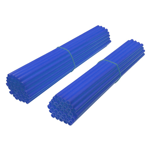 Set mit 80 Speichenhüllen blau Set mit 80 Speichenhüllen blau