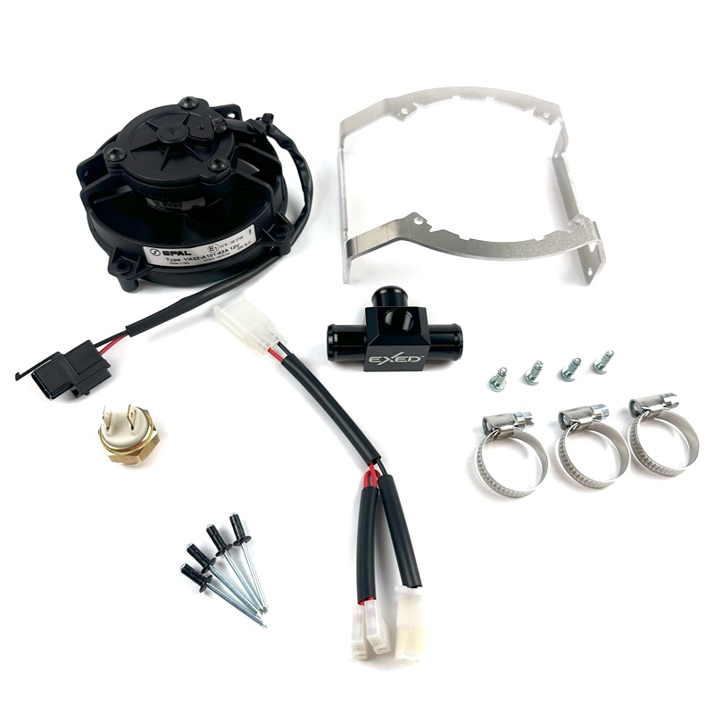 Kühlerlüfter-Kit Rieju 250 MR (21-24) automatisch SPAL SP-RFS-RJ