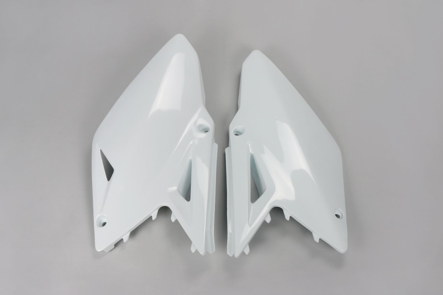 Seitliche Startnummerntafeln Suzuki RMZ 450 (08-17) weiß* SU04918-041