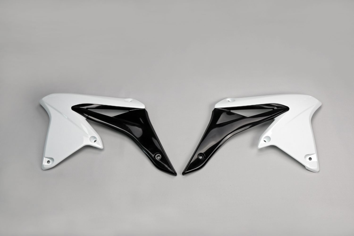Kühlerverkleidungen Suzuki RMZ 250 (10-18) weiß und schwarz SU04928-041