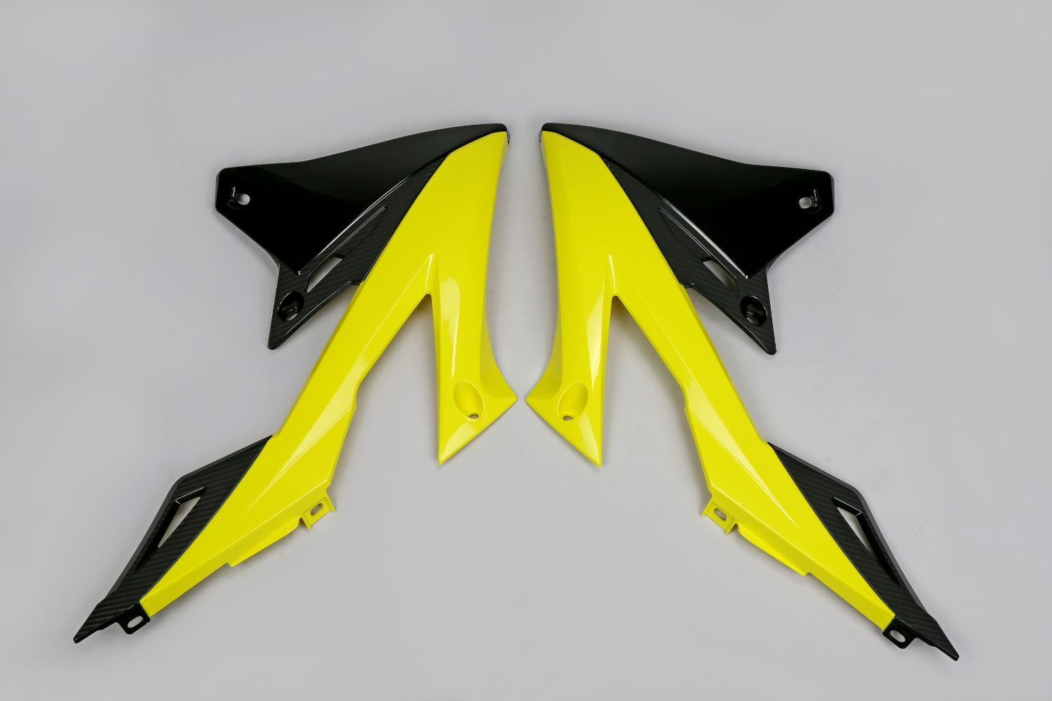 Kühlerverkleidungen Suzuki RMZ 250 (19-26) gelb und schwarz* SU04941-999