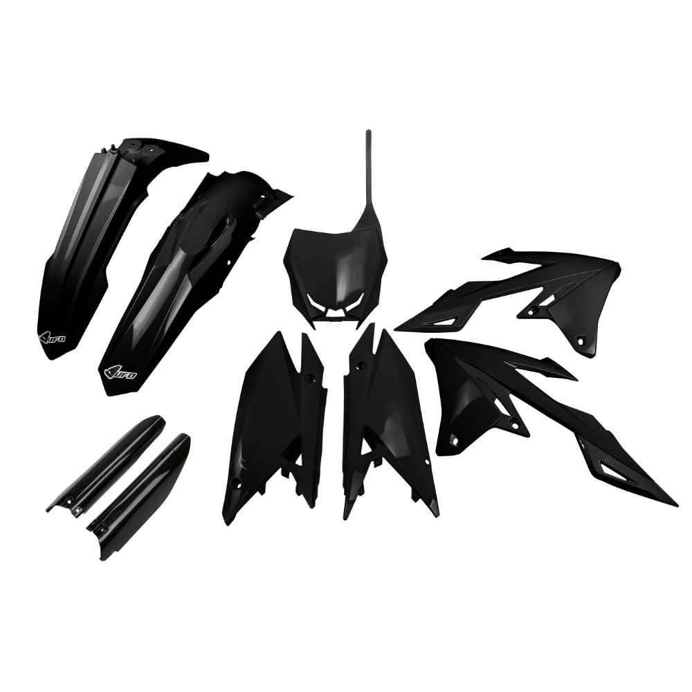 Kunststoff-Kit Suzuki RMZ 250 (19-26) - farbe schwarz SUKIT418F-001