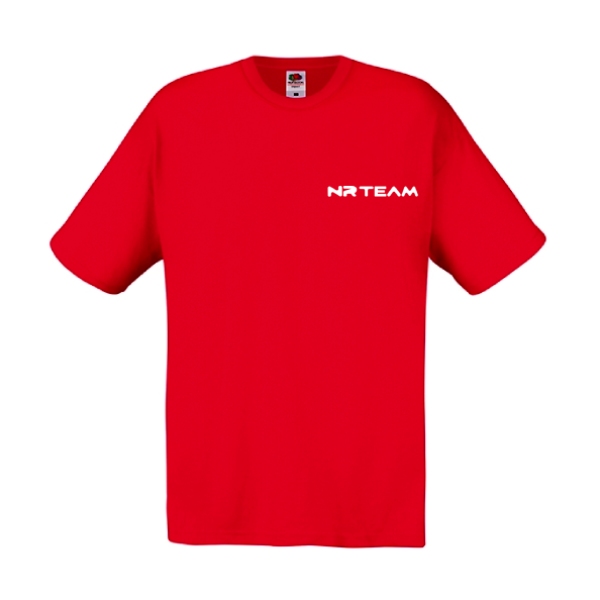 T-shirt NRTeam rot - Größe M T-shirt NRTeam rot - Größe M