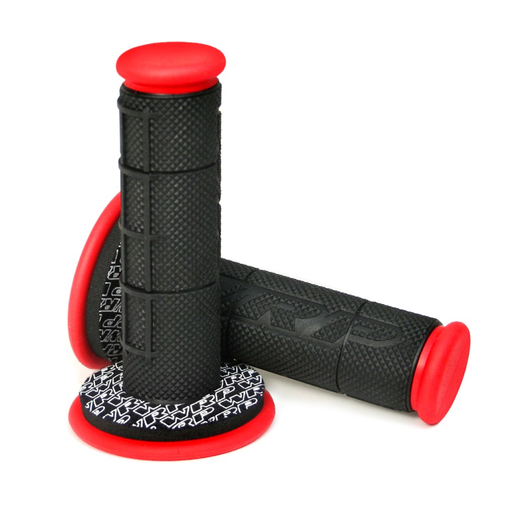 Griffpaar WRP e donut - rot schwarz Griffpaar WRP e donut - rot schwarz