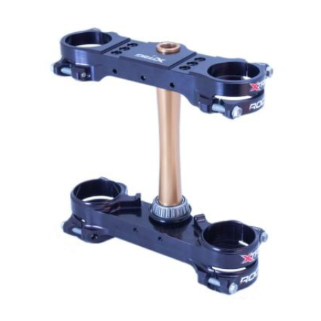 Lenkkopfplatte X-Trig ROCS Triumph TF 450 RC (25-26) Tech schwarz X40601006