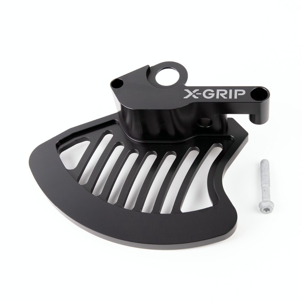 Bremsscheibenschutz vorne X-Grip KTM 150 EXC (20-24) schwarz XG-2405