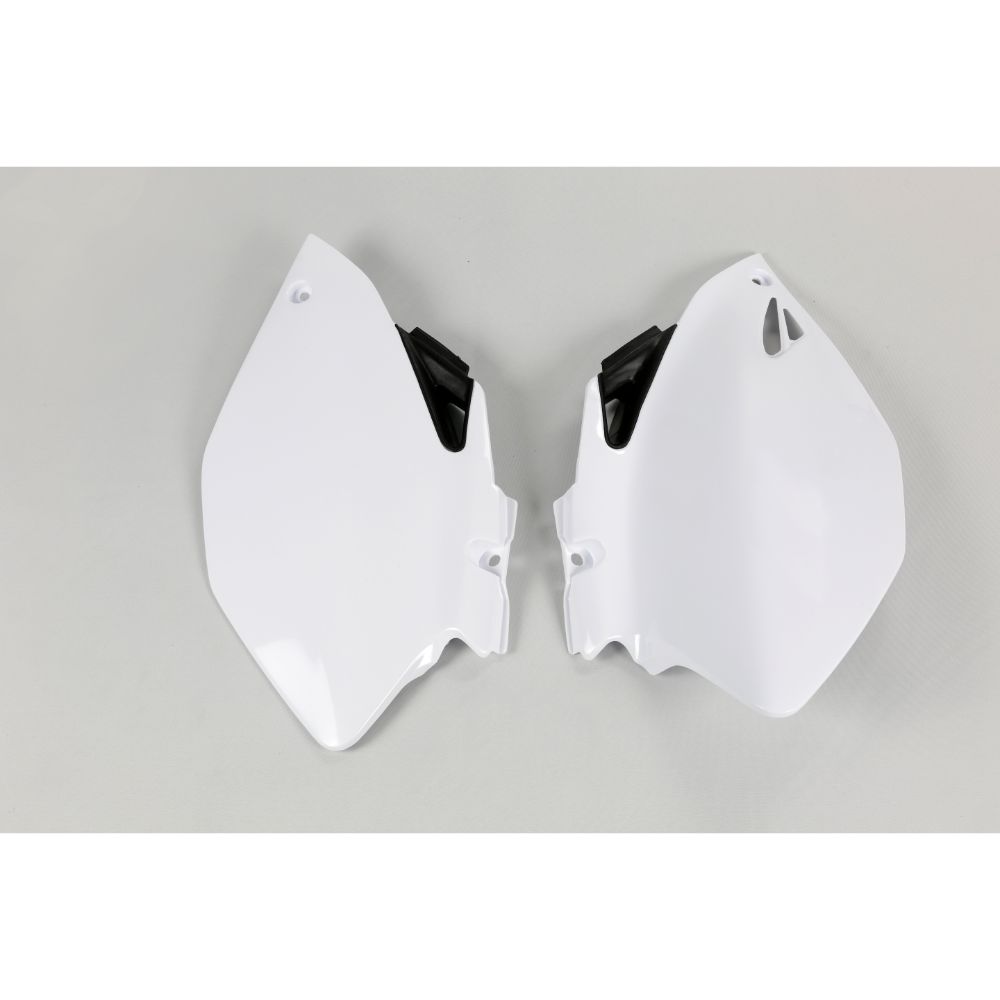 Seitliche Startnummerntafeln Yamaha YZ 450 F (06-09) weiß e schwarz* YA03883-046