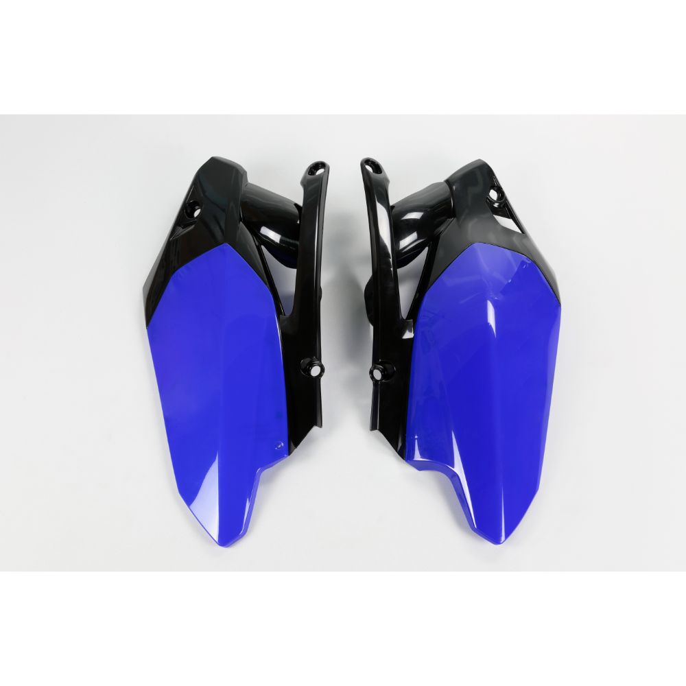 Seitliche Startnummerntafeln Yamaha YZ 450 F (10-13) blau e schwarz YA04819-089
