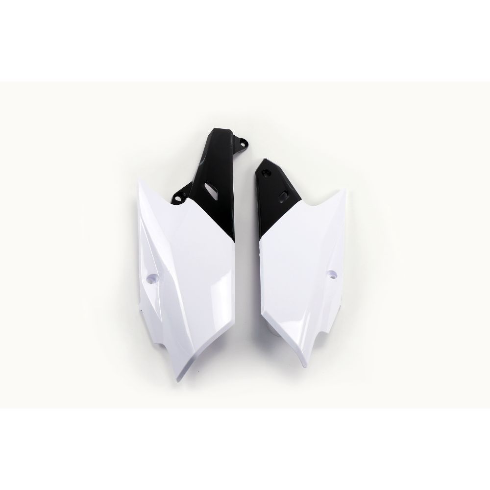 Seitliche Startnummerntafeln Yamaha WR 450 F (16-18) weiß e schwarz* YA04839-046
