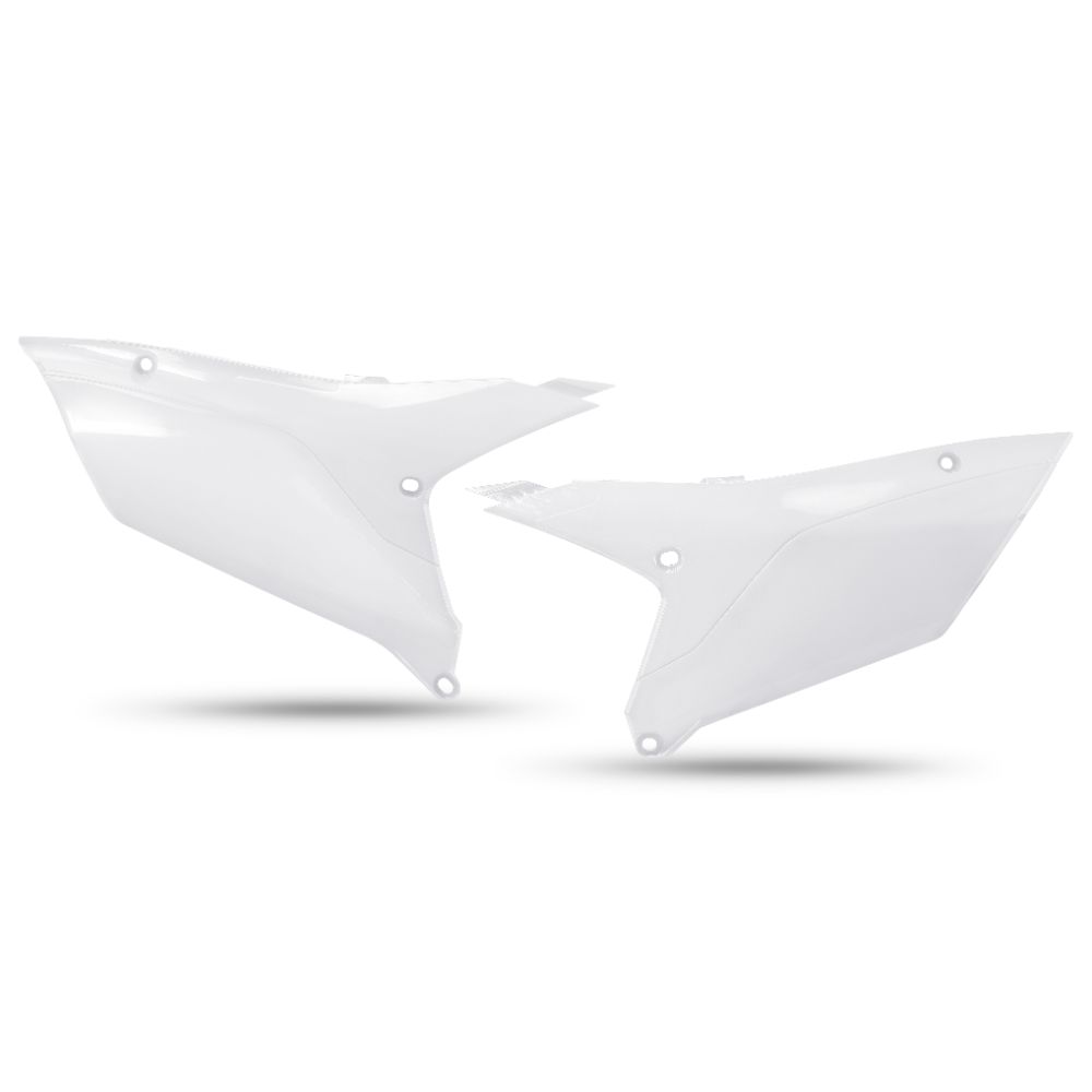 Seitliche Startnummerntafeln Yamaha YZ 250 F (24-26) weiß YA04893-046