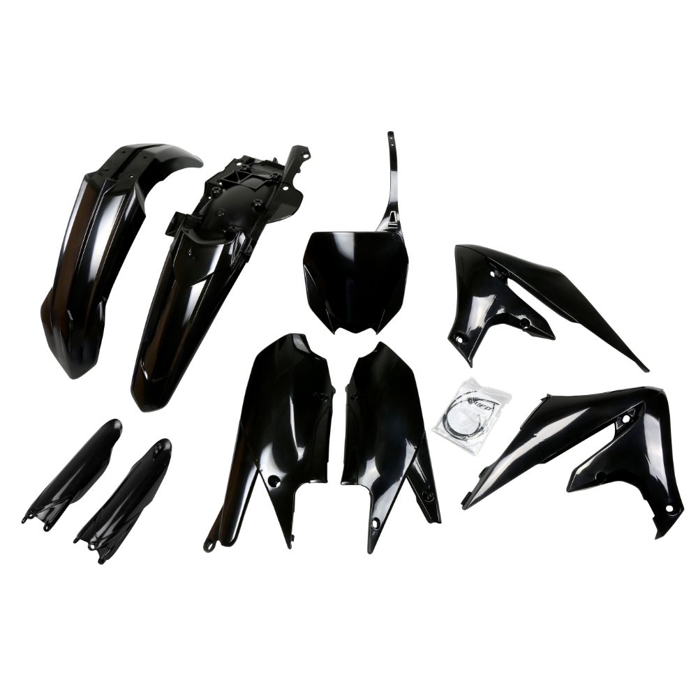 Kunststoff-Kit Yamaha YZ 250 F (19-23) - farbe schwarz YAKIT321F-001